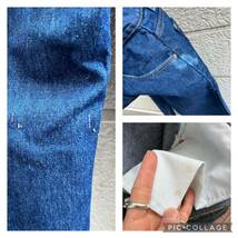 80s 90s USA製 リーバイス デニムパンツ ジーンズ 505 濃紺 Levi's アメリカ古着 vintage ヴィンテージ ボタン裏 532 色残り良し_画像10