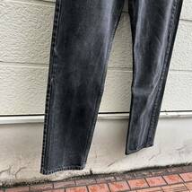 90s USA古着 リーバイス ブラックデニム 505 デニムパンツ 黒デニム ジーンズ Levi's アメリカ古着 vintage ヴィンテージ W32 L32_画像5