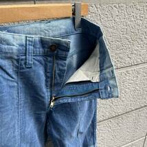 70s 80s 古着 リーバイス スーパーベル フレアパンツ ベルボトム ブーツカット Levi's コーデュロイ vintage ヴィンテージ フェイド ⑥_画像6