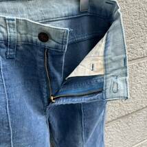 70s 80s 古着 リーバイス スーパーベル フレアパンツ ベルボトム ブーツカット Levi's コーデュロイ vintage ヴィンテージ フェイド ⑦_画像6