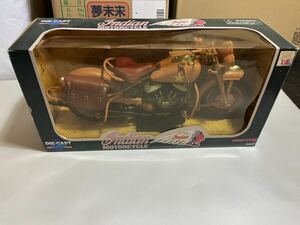 送料込み即決　NewRay 1/6 インディアンモーターサイクル DIE-CAST PLASTIC SERIES モデル状態は未開封デットストック品箱有り箱に痛み有り