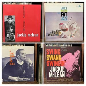 JAZZレコードJackie McLean US盤国内盤4タイトルセット送料込み・BlueNoto米盤・NEWJAZZ円盤新世紀・jubilee日コロ盤・PRESTIGEビクター盤