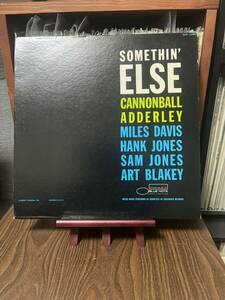 BLUE NOTE Somethin Else 米LIBERTY レーベルstereo盤RVGstereo刻印有り+ 枯葉聴き比べとして45回転高音質盤第一家電DOR-0129の2タイトル組