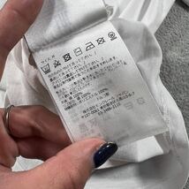 1円〜　MONCLER モンクレール　半袖Tシャツ　ホワイト　Mサイズ　7188_画像9