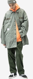 即決 GRAY M 送料無料 国内正規品 19AW WTAPS GUARDIAN / JACKET. COTTON. RIPSTOP