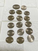 古銭 銀貨 硬貨 コイン EXPO75 100円　昭和50年　天皇御在位50周年 額面　1700円_画像1