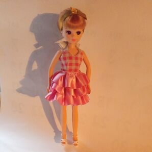 45 桃色リカちゃん ハンドメイド