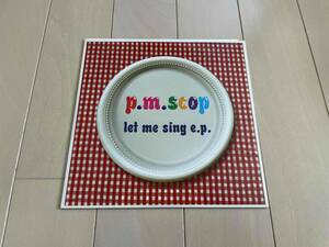 ★P.M.Scop『Let Me Sing e.p.』7ep★pop punk/cigaretteman/snuffy smile