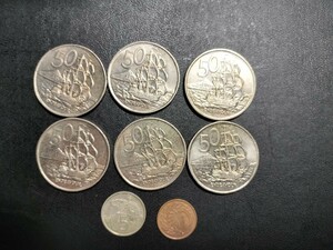 ニュージーランド コイン 硬貨 1975年 8枚