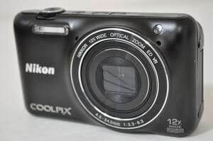 並品 ニコン Nikon COOLPIX S6600 ブラック ♯A5362