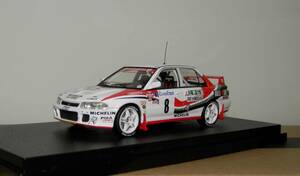 hpi・racing 1/43 MITSUBISHI LANCER Evolution #8 1993 Monte Carlo 三菱 ランサーエボリューション 