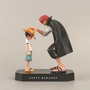 ● ワンピース フィギュア ルフィ&シャンクス フィギュア ONE PIECE Luffy&Shanks Figure 塗装済み完成品フィギュア… 【期間限定】