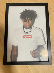 SUPREME ヤングボーイ　ポスター　額縁　A4