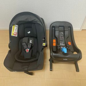 【美品】joie アイスナグ チャイルドシート アイベース ブラック セット