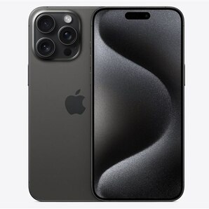 未開封新品 iPhone15 Pro Max 256GB ブラックチタニウム SIMフリー 。の画像1