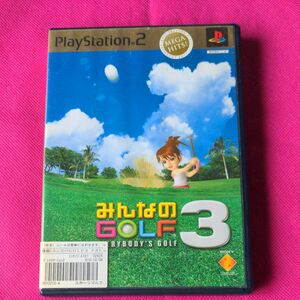 PS2 ソフト　みんなのGOLF3