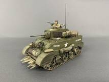 タミヤ1/35 アメリカ軍軽戦車M5A1 ヘッジホッグ完成品_画像2