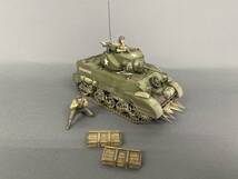 タミヤ1/35 アメリカ軍軽戦車M5A1 ヘッジホッグ完成品_画像10