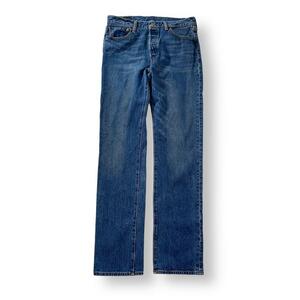 Levi's 501 デニム W32 L34 ゴールデンサイズ インディゴ ヒゲ