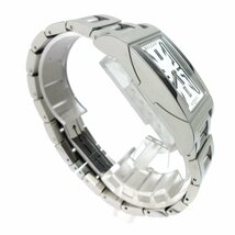 参￥51万 1円 ブルガリ レッタンゴロ オート メンズ 白文字盤 RT45S 時計 BVLGARI RETTANGOLO 自動巻き 腕時計 稼動品_画像5