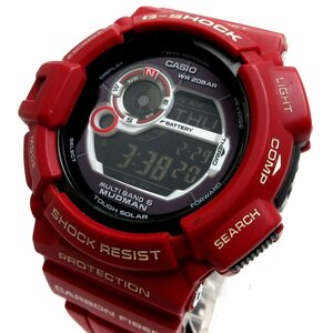 カシオ Gショック マッドマン メン・イン・レスキュー レッド メンズ 電波ソーラー GW-9300RD-4JF CASIO G-SHOCK MUDMAN GW-9300