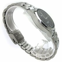 １円 シチズン レグノ ソーラー メンズ 黒文字盤 E111-S073014 時計 CITIZEN REGUNO クリーニング済 稼動品_画像4