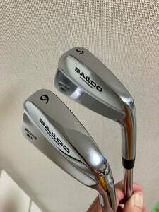 試打のみ美品BALDO MB11 #5#6 アイアン2本セット DynamicGold S200 マッスルバック PROTOTYPE FORGED バルド 5I6I DG