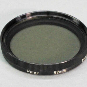 【09】 ニコン Nikon FILTER POLARIZING 52mm/LENS HOOD SCREW-IN TYPE FOR POLARIZING FILTERの画像3