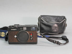 [58] MINOLTA Minolta CLE lizard leather limited goods 