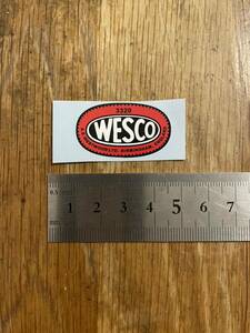 wesco ステッカー