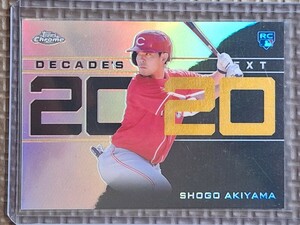 2020 Topps Chrome #DNC-23 SHOGO AKIYAMA RC Refractor Decade's Next Cincinnati Reds Seibu Lions