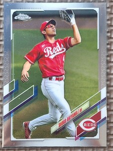 2021 Topps Chrome #206 SHOGO AKIYAMA Cincinnati Reds Seibu Lions