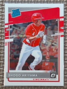 2020 Panini Donruss Optic #96 SHOGO AKIYAMA RC Rated Rookie Cincinnati Reds Seibu Lions