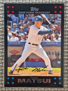 2007 Topps #220 HIDEKI MATSUI New York Yankees Yomiuri Giants