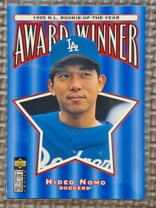 1996 Upper Deck Collector's Choice #705 HIDEO NOMO Award Winner Los Angeles Dodgers Kintetsu Buffaloes