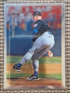 1999 Topps Chrome #302 HIDEO NOMO New York Mets Los Angeles Dodgers Kintetsu Buffaloes