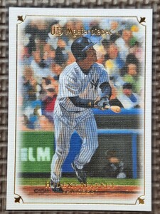 2007 Upper Deck Masterpiece #15 HIDEKI MATSUI New York Yankees Yomiuri Giants