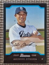 2004 Bowman #260 AKINORI OTSUKA RC First Year San Diego Padres Kintetsu Buffaloes Chunichi Dragons_画像1