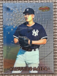 1997 Bowman's Best #BBP20 KATSUHIRO MAEDA New York Yankees Seibu Lions