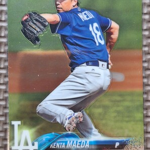 2018 Topps Chrome #181 KENTA MAEDA Los Angeles Dodgers Hiroshima Toyo Carpの画像1