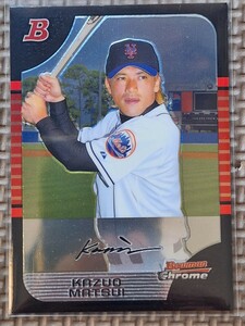 2005 Bowman Chrome #51 KAZUO MATSUI New York Mets Seibu Lions