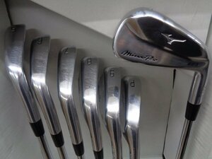 ☆2021】 ミズノ Mizuno Pro 225 MOUDUS3 TOUR105 S 4-9、PW 7本 アイアン 20240328☆221986#3