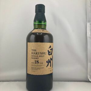 未開栓 サントリー ウイスキー SUNTORY 白州 18年 旧 700ml 43％