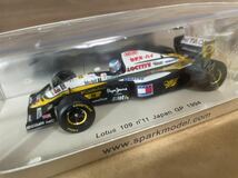 1/43 spark Lotus 109 mugen honda #11 M.Salo 1994 Japanese GP ロータス 無限 ホンダ_画像2