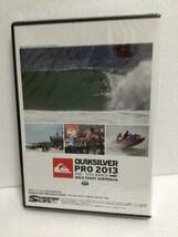 即決！ DVD 非売品 サーフィン QUIKSILVER PRO 2013 送料無料！_画像2