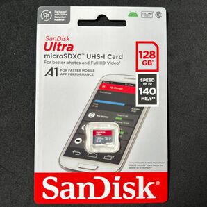 新品・未使用のSanDisk Ultra SDSQUAB-128G-GN6MN 128GB MicroSDメモリーカード