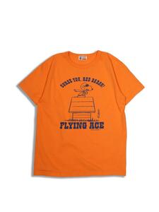 【BUZZ RICKSON'S / バズリクソンズ】PEANUTS S/S T-SHIRT ピーナッツ S/S Tシャツ Lサイズ　スヌーピー　