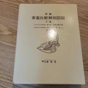 新編家畜比較解剖図説　下巻 加藤嘉太郎／共著　山内昭二／共著