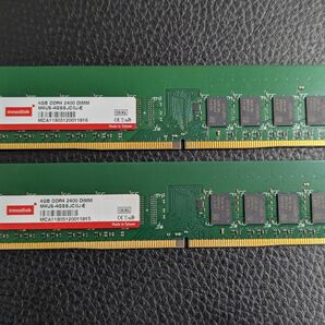 0324-3 innodisk メモリ DDR4 2400 4GB 2枚セット