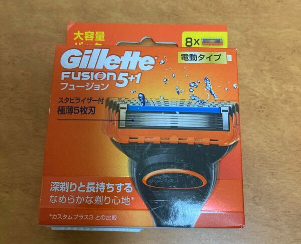 Gillette Fusion5＋1 電動タイプ替刃8個入【新品未使用・未開封】 